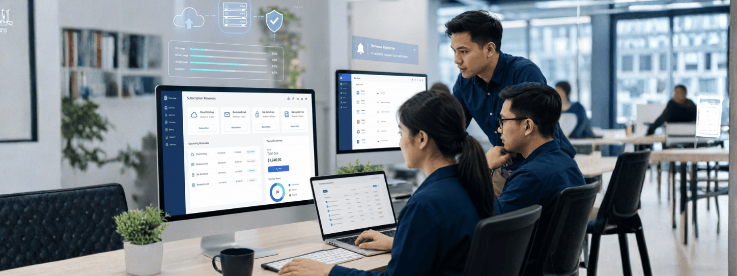 Hosting Software and System Subscription Renewal